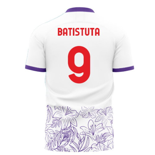 Fiorentina 2026-2027 Concept Kit (Purple/White) Adult Short Sleeve (Batistuta 9)