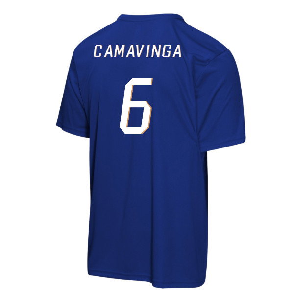 France FIFA World Cup 2026™ T-Shirt (Blue) - Kids (Camavinga 6)
