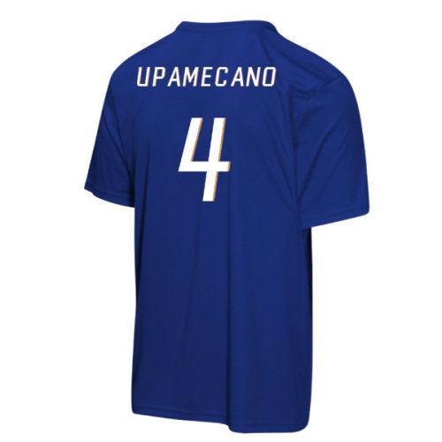 France FIFA World Cup 2026 T-Shirt (Blue) - Kids (Upamecano 4)