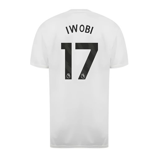 Fulham Poly T-shirt (White) (Iwobi 17)