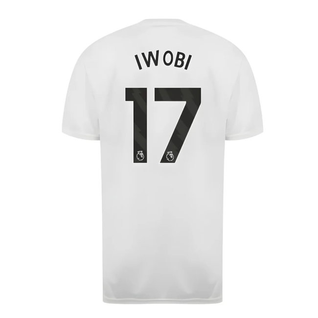 Fulham Poly T-shirt (White) (Iwobi 17)