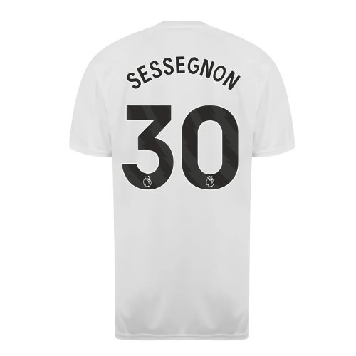 Fulham Poly T-shirt (White) (Sessegnon 30)