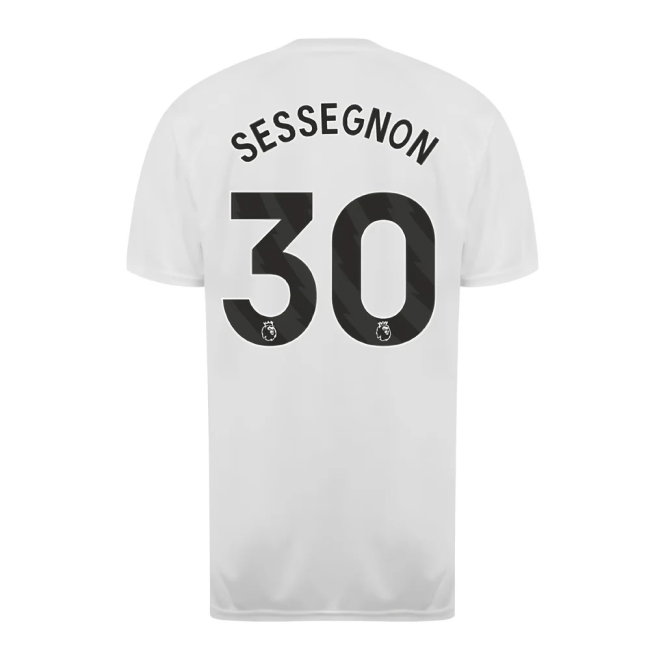 Fulham Poly T-shirt (White) (Sessegnon 30)