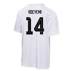 Germany FIFA World Cup 2026™ T-Shirt (White) - Kids (Adeyemi 14)