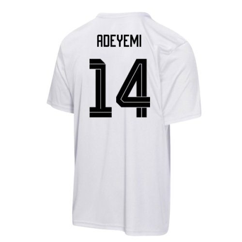 Germany FIFA World Cup 2026 T-Shirt (White) - Kids (Adeyemi 14)