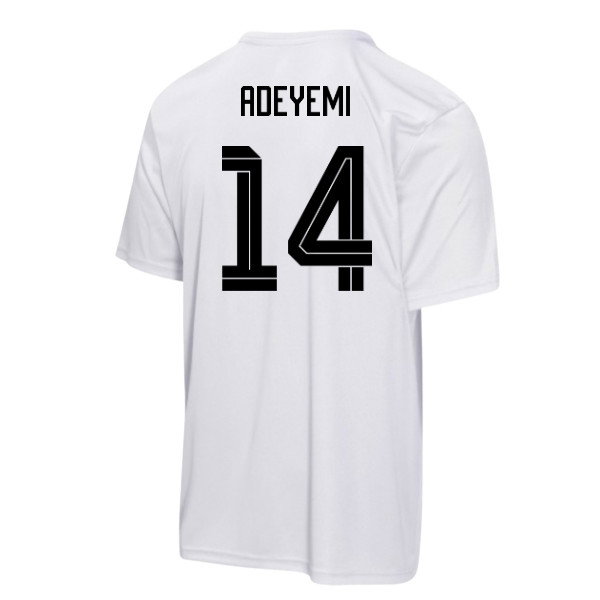 Germany FIFA World Cup 2026™ T-Shirt (White) - Kids (Adeyemi 14)