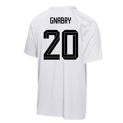 Germany FIFA World Cup 2026 T-Shirt (White) - Kids (Gnabry 20)