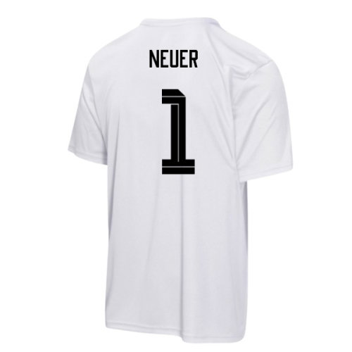 Germany FIFA World Cup 2026 T-Shirt (White) - Kids (Neuer 1)