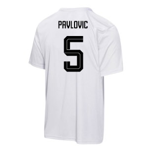 Germany FIFA World Cup 2026™ T-Shirt (White) - Kids (Pavlovic 5)