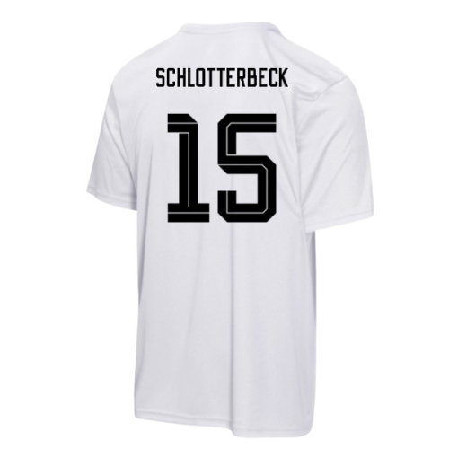 Germany FIFA World Cup 2026 T-Shirt (White) - Kids (Schlotterbeck 15)