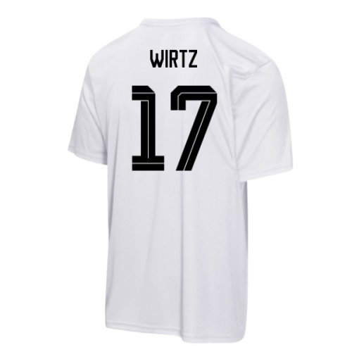 Germany FIFA World Cup 2026 T-Shirt (White) - Kids (Wirtz 17)