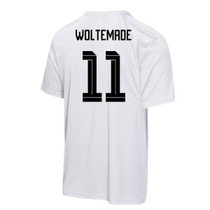 Germany FIFA World Cup 2026™ T-Shirt (White) - Kids (Woltemade 11)