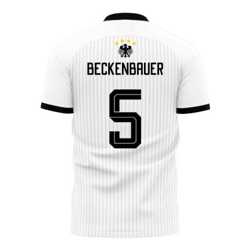 Germany Retro Home Concept Kit Adult Short Sleeve (Beckenbauer 5)