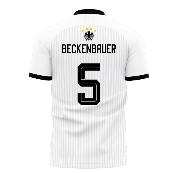 Germany Retro Home Concept Kit Adult Short Sleeve (Beckenbauer 5)