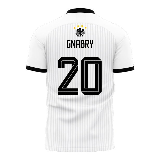 Germany Retro Home Concept Kit Adult Short Sleeve (Gnabry 20)