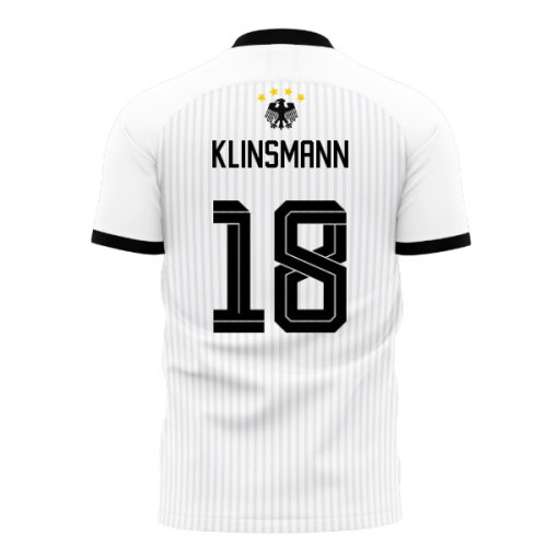 Germany Retro Home Concept Kit Adult Short Sleeve (Klinsmann 18)