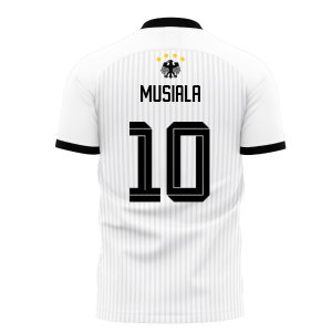 Germany Retro Home Concept Kit Adult Short Sleeve (Musiala 10)