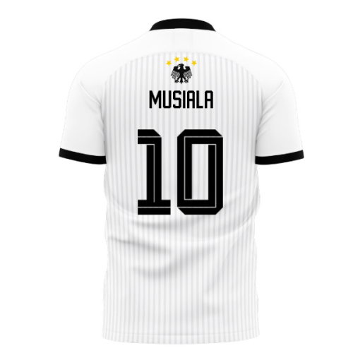 Germany Retro Home Concept Kit Adult Short Sleeve (Musiala 10)