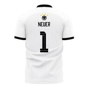 Germany Retro Home Concept Kit Adult Short Sleeve (Neuer 1)