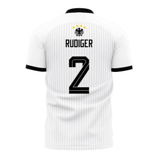 Germany Retro Home Concept Kit Adult Short Sleeve (Rudiger 2)