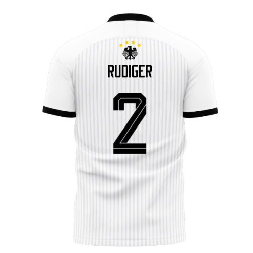 Germany Retro Home Concept Kit Adult Short Sleeve (Rudiger 2)