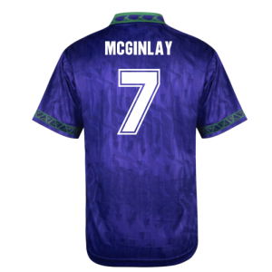 Hibernian 1992 Bukta Away Retro Shirt (McGinlay 7)