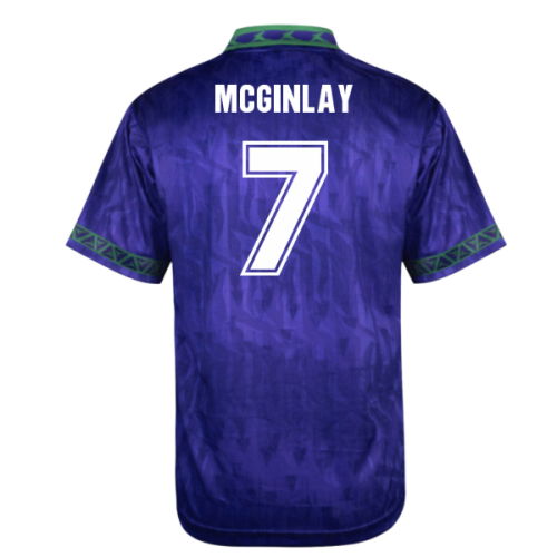Hibernian 1992 Bukta Away Retro Shirt (McGinlay 7)