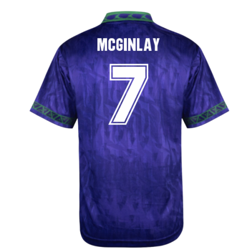 Hibernian 1992 Bukta Away Retro Shirt (McGinlay 7)