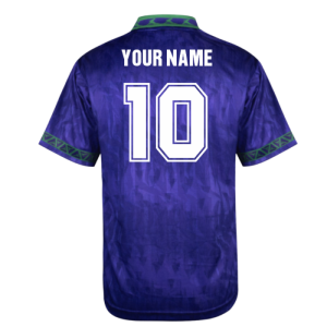 Hibernian 1992 Bukta Away Retro Shirt (Your Name)