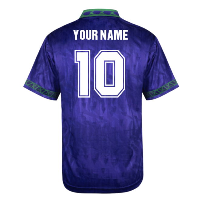 Hibernian 1992 Bukta Away Retro Shirt (Your Name)
