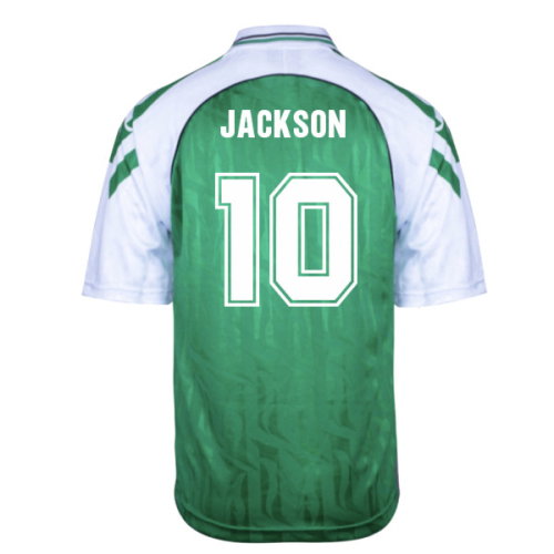 Hibernian 1992 Bukta Retro Football Shirt (Jackson 10)