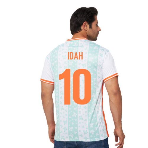 Ireland Legacy Football Jersey White (Wolvate) Adult Short Sleeve (Idah 10)