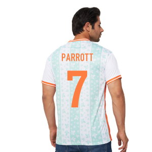 Ireland Legacy Football Jersey White (Wolvate) Adult Short Sleeve (Parrott 7)