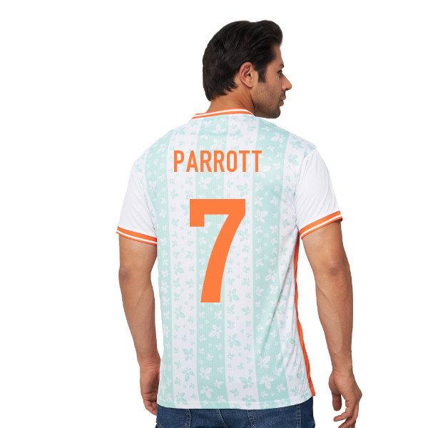 Ireland Legacy Football Jersey White (Wolvate) Adult Short Sleeve (Parrott 7)