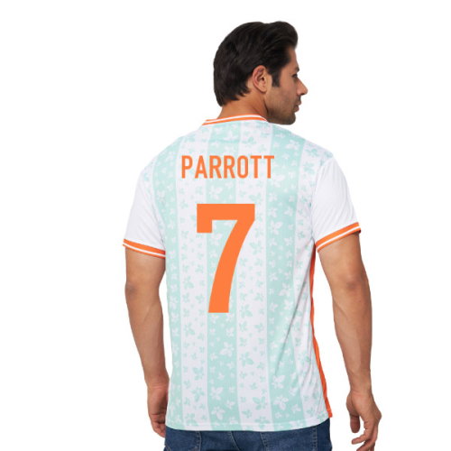 Ireland Legacy Football Jersey White (Wolvate) Adult Short Sleeve (Parrott 7)