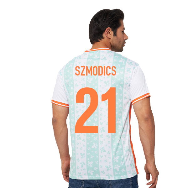 Ireland Legacy Football Jersey White (Wolvate) Adult Short Sleeve (Szmodics 21)