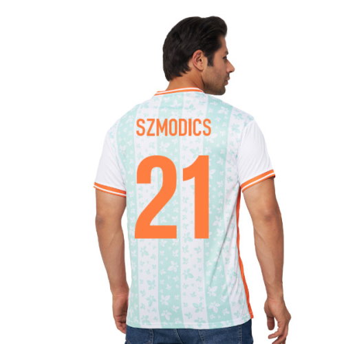 Ireland Legacy Football Jersey White (Wolvate) Adult Short Sleeve (Szmodics 21)