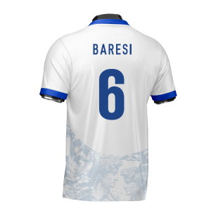 Italy Heritage Football Jersey (Wolvate) Adult Short Sleeve (Baresi 6)