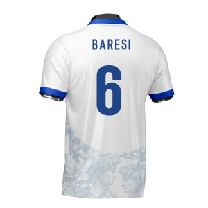 Italy Heritage Football Jersey (Wolvate) Adult Short Sleeve (Baresi 6)