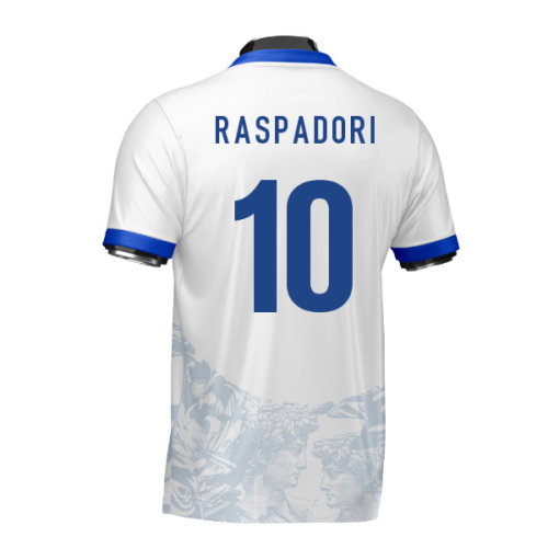 Italy Heritage Football Jersey (Wolvate) Adult Short Sleeve (Raspadori 10)