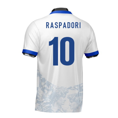 Italy Heritage Football Jersey (Wolvate) Adult Short Sleeve (Raspadori 10)