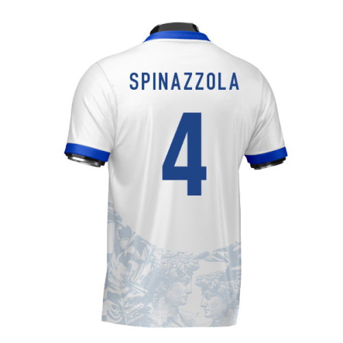 Italy Heritage Football Jersey (Wolvate) Adult Short Sleeve (Spinazzola 4)