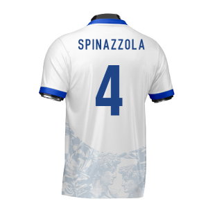 Italy Heritage Football Jersey (Wolvate) Adult Short Sleeve (Spinazzola 4)