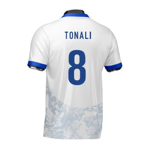 Italy Heritage Football Jersey (Wolvate) Adult Short Sleeve (Tonali 8)