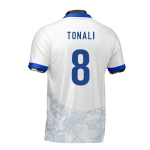 Italy Heritage Football Jersey (Wolvate) Adult Short Sleeve (Tonali 8)
