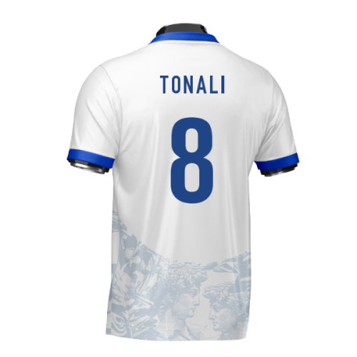 Italy Heritage Football Jersey (Wolvate) Adult Short Sleeve (Tonali 8)