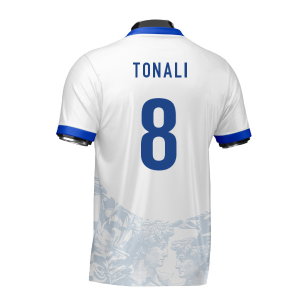 Italy Heritage Football Jersey (Wolvate) Adult Short Sleeve (Tonali 8)