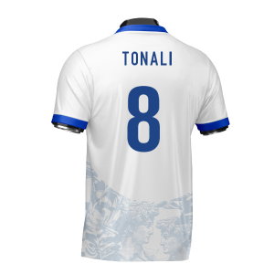 Italy Heritage Football Jersey (Wolvate) Adult Short Sleeve (Tonali 8)