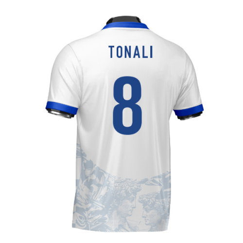 Italy Heritage Football Jersey (Wolvate) Adult Short Sleeve (Tonali 8)