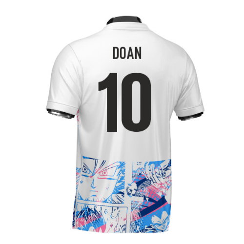 Japan Dragon Ball Z Heritage Football Jersey (Wolvate) Adult Short Sleeve (Doan 10)